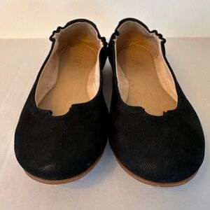Sperry Thalia Rose Ballet Suede Flats Black Size 7